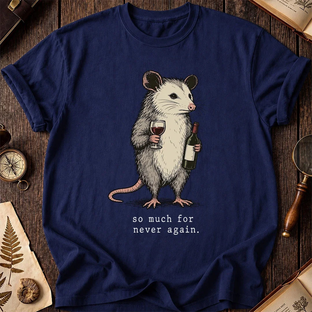 Never Again Possum T-Shirt product image 7