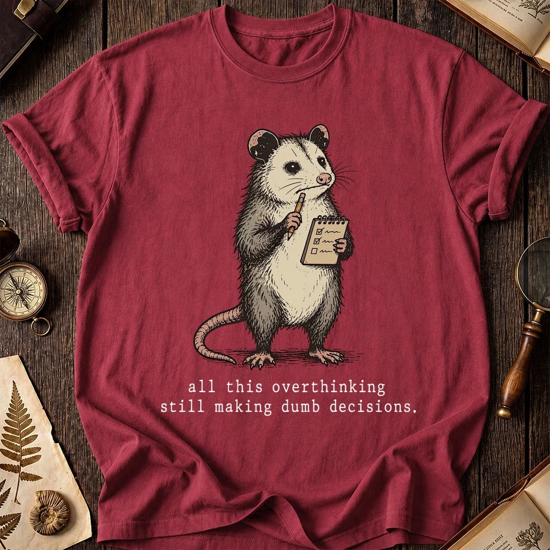 Overthinking Possum T-Shirt product image 5