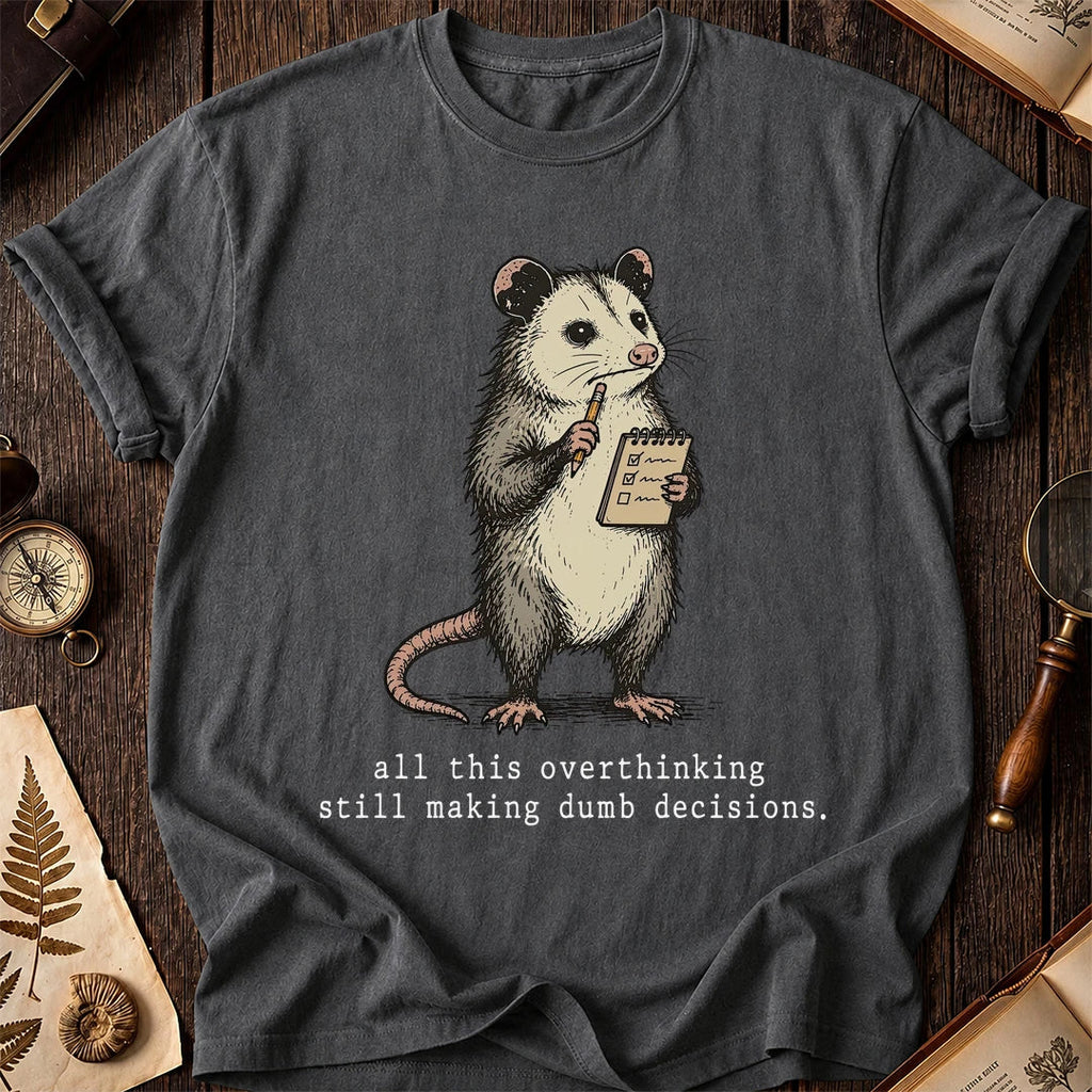 Overthinking Possum T-Shirt product image 6