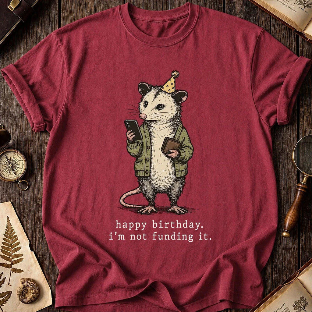 Party Nope Possum T-Shirt product image 5