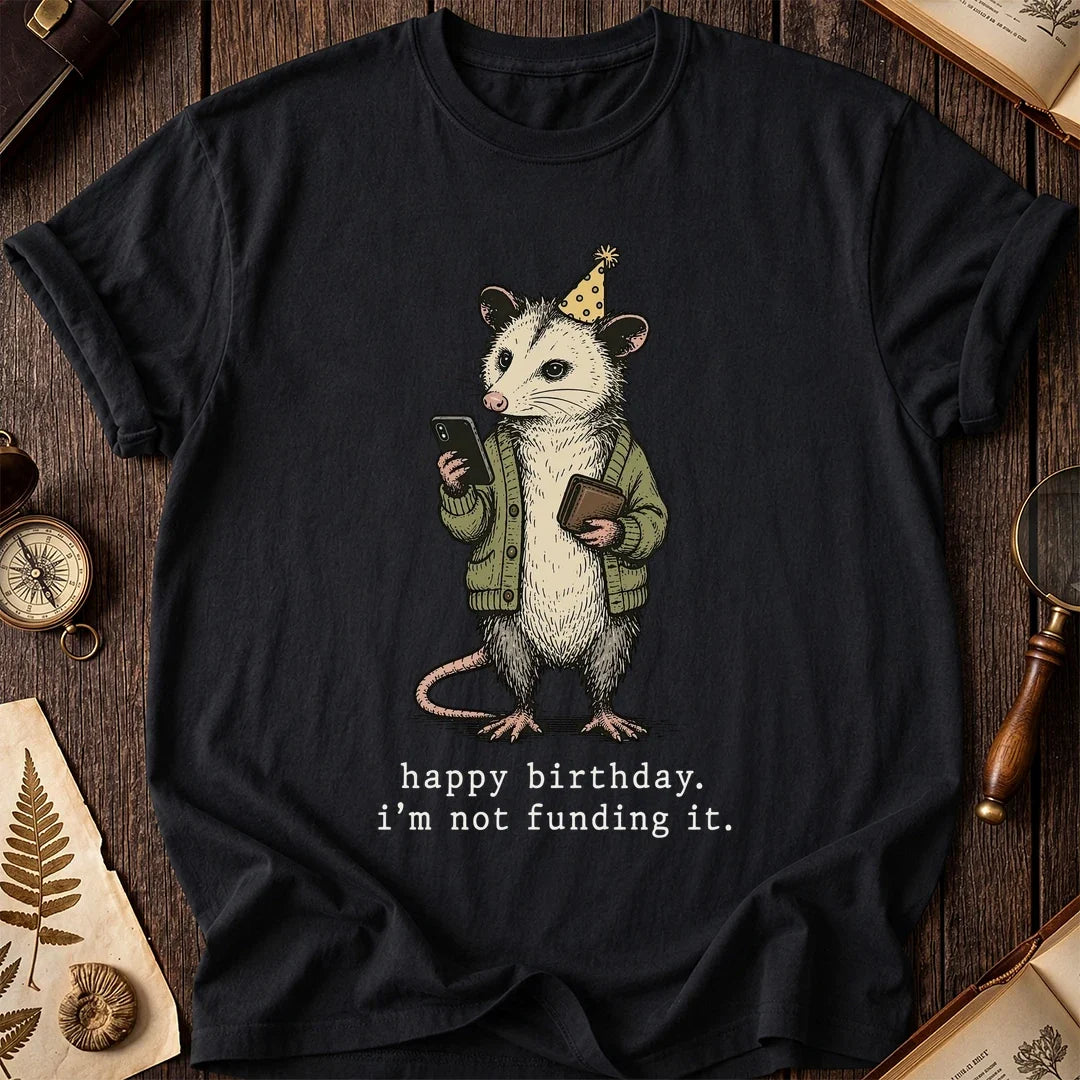 Party Nope Possum T-Shirt product image 2