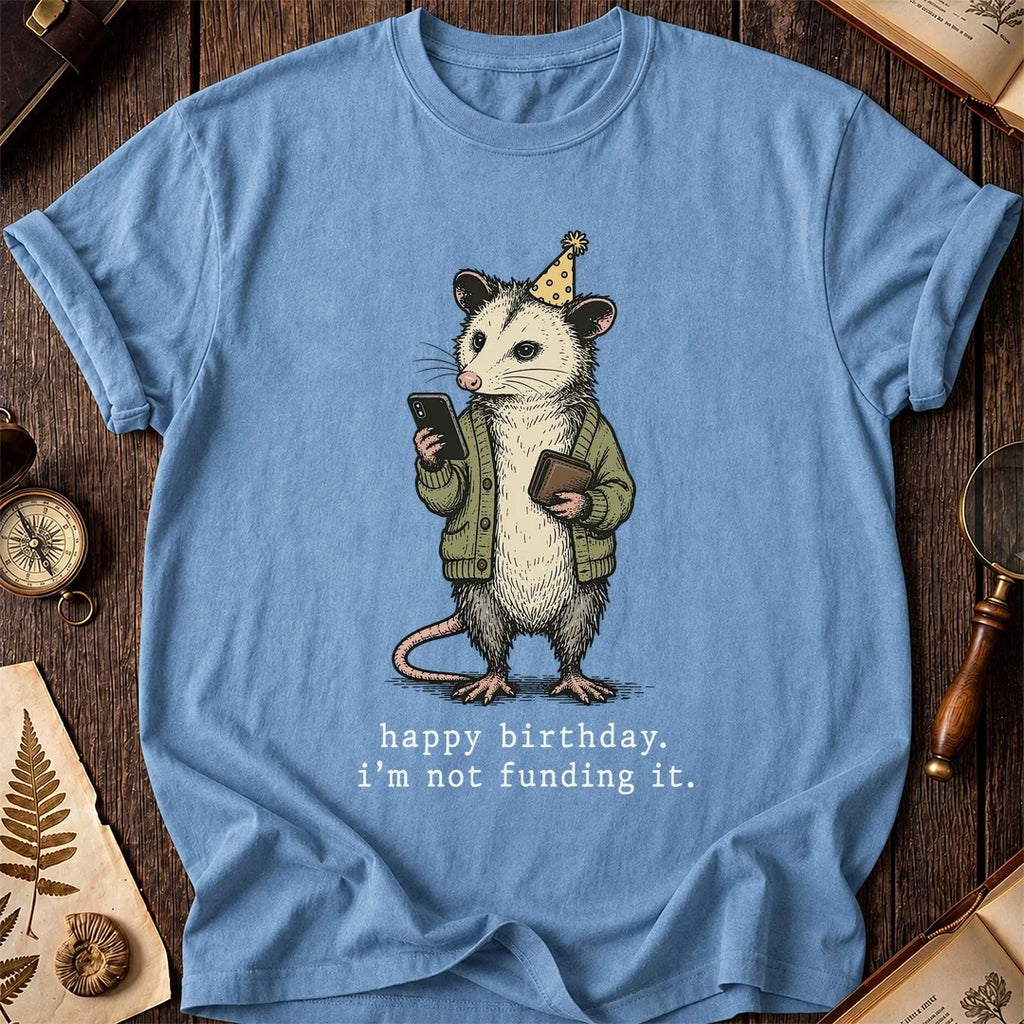 Party Nope Possum T-Shirt product image 4