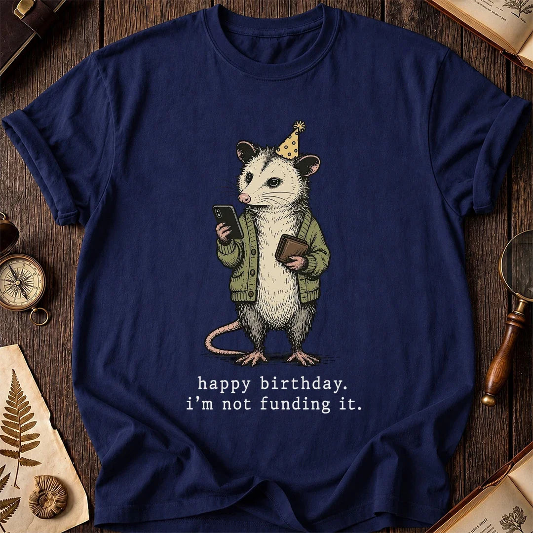 Party Nope Possum T-Shirt product image 7