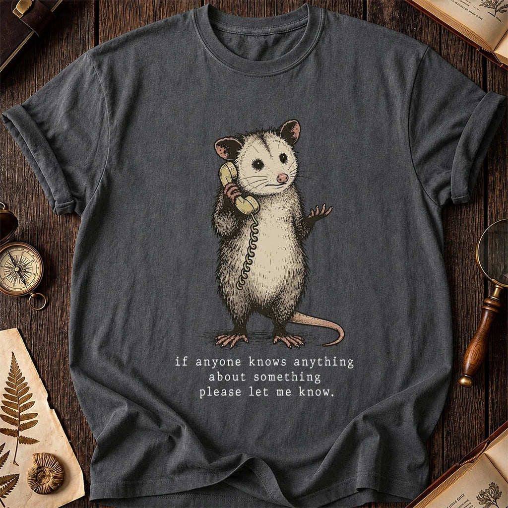 Phone Help Possum T-Shirt product image 6