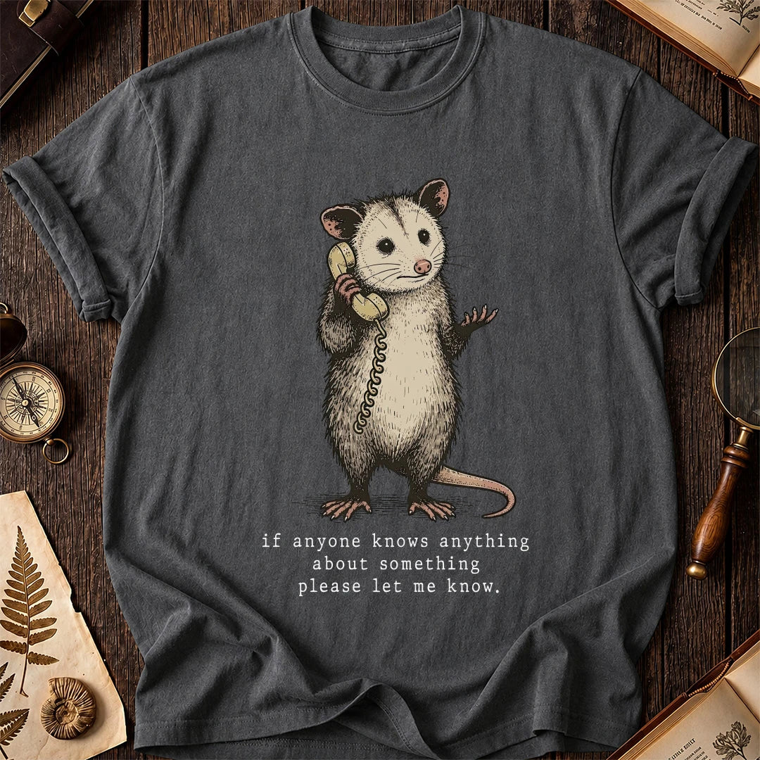Phone Help Possum T-Shirt product image 6