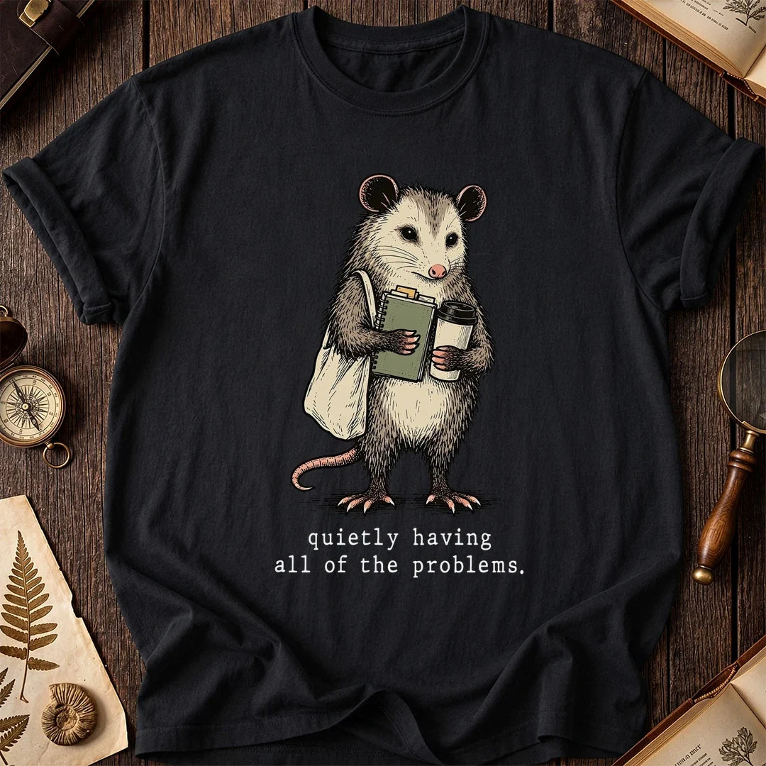 Quiet Mess Possum T-Shirt product image 2
