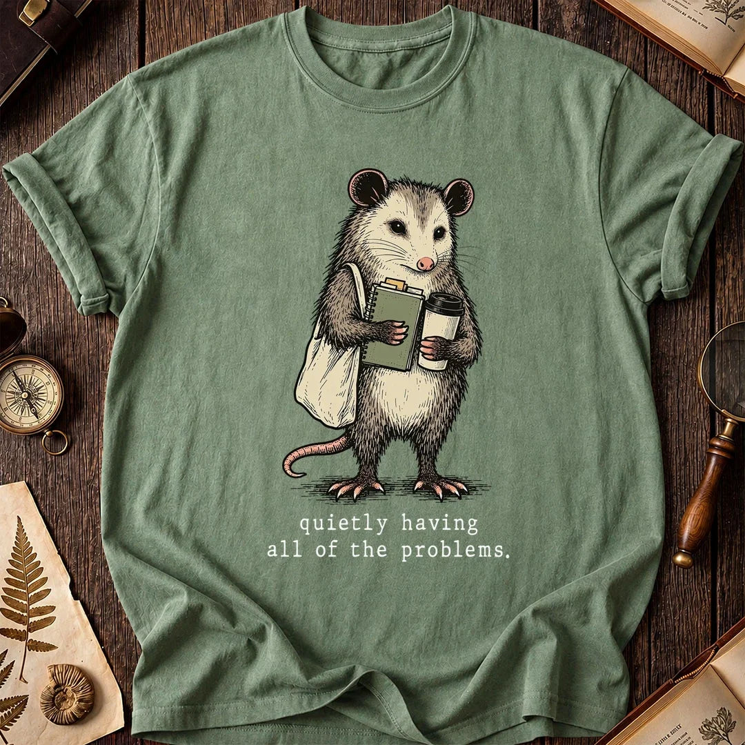 Quiet Mess Possum T-Shirt product image 1
