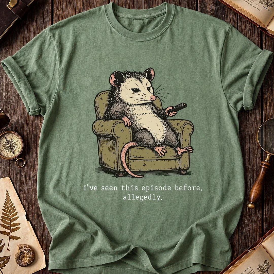 Rerun Vibes Possum T-Shirt product image 1