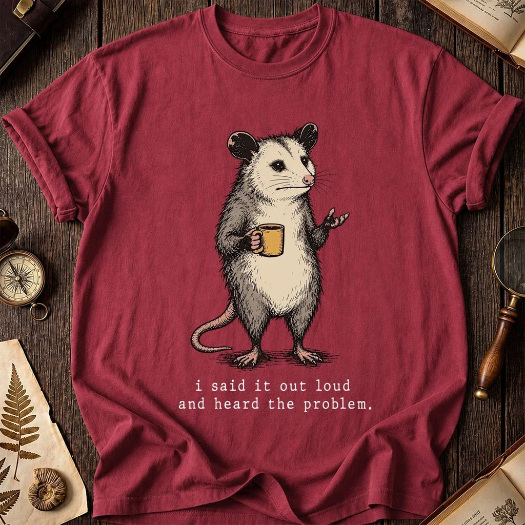 Said It Out Possum T-Shirt product image 5