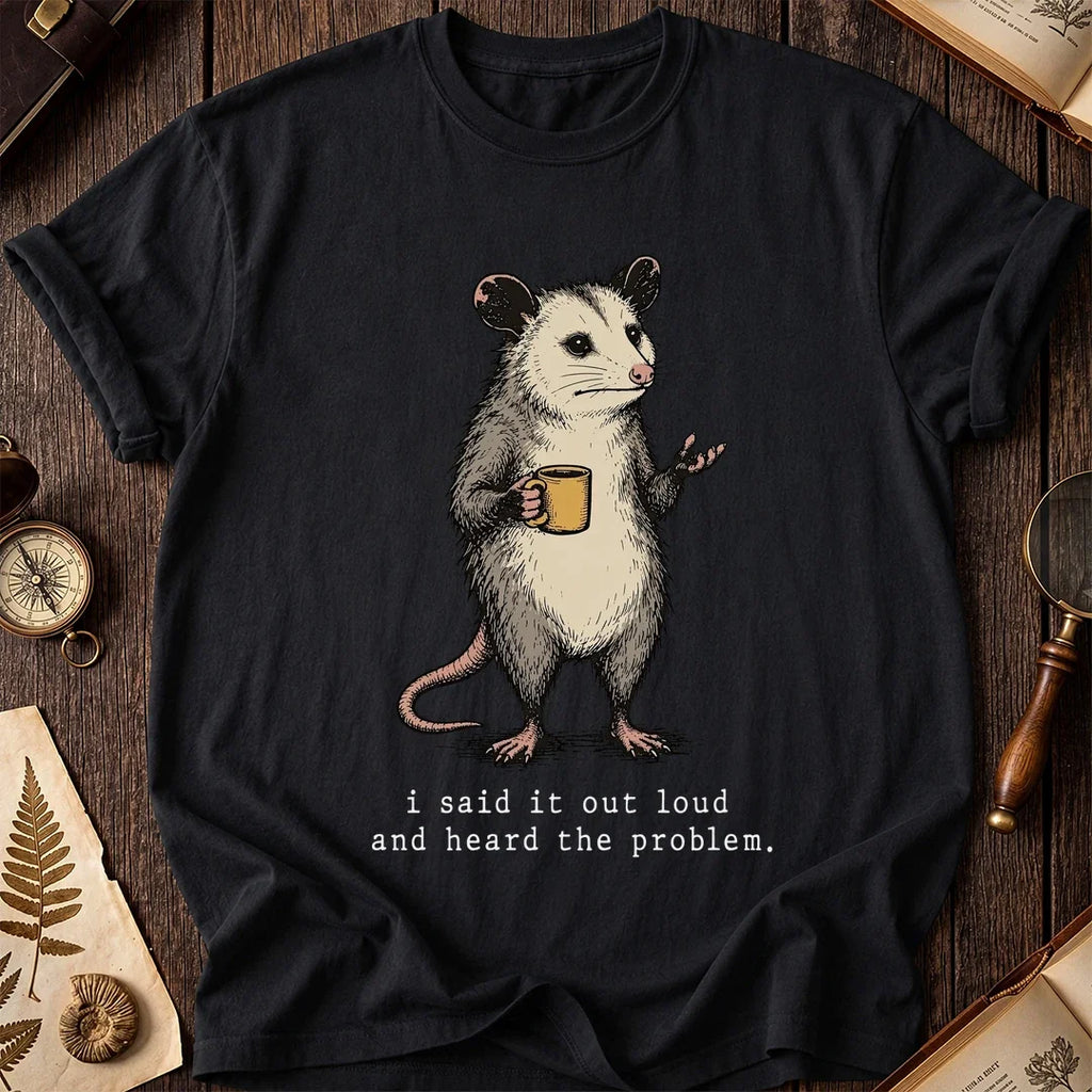 Said It Out Possum T-Shirt product image 2