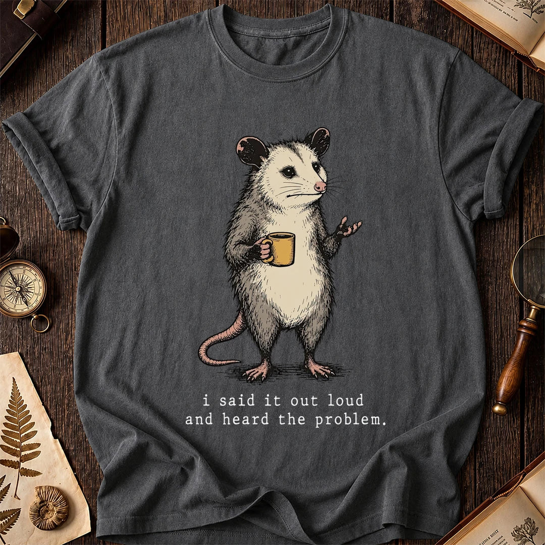 Said It Out Possum T-Shirt product image 6