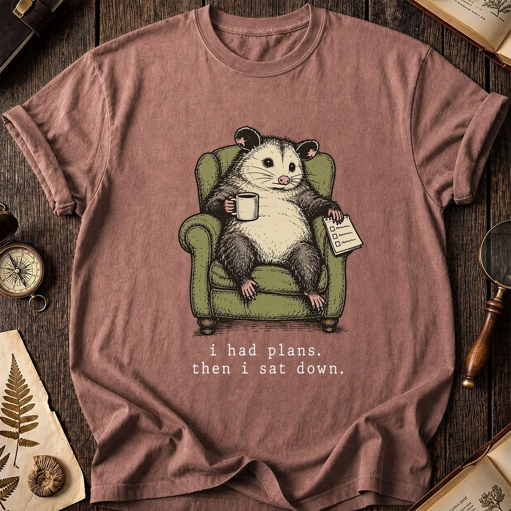 Sat Down Possum T-Shirt product image 8