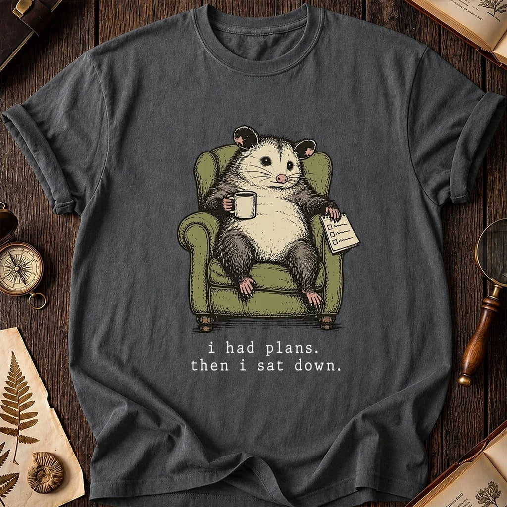 Sat Down Possum T-Shirt product image 6