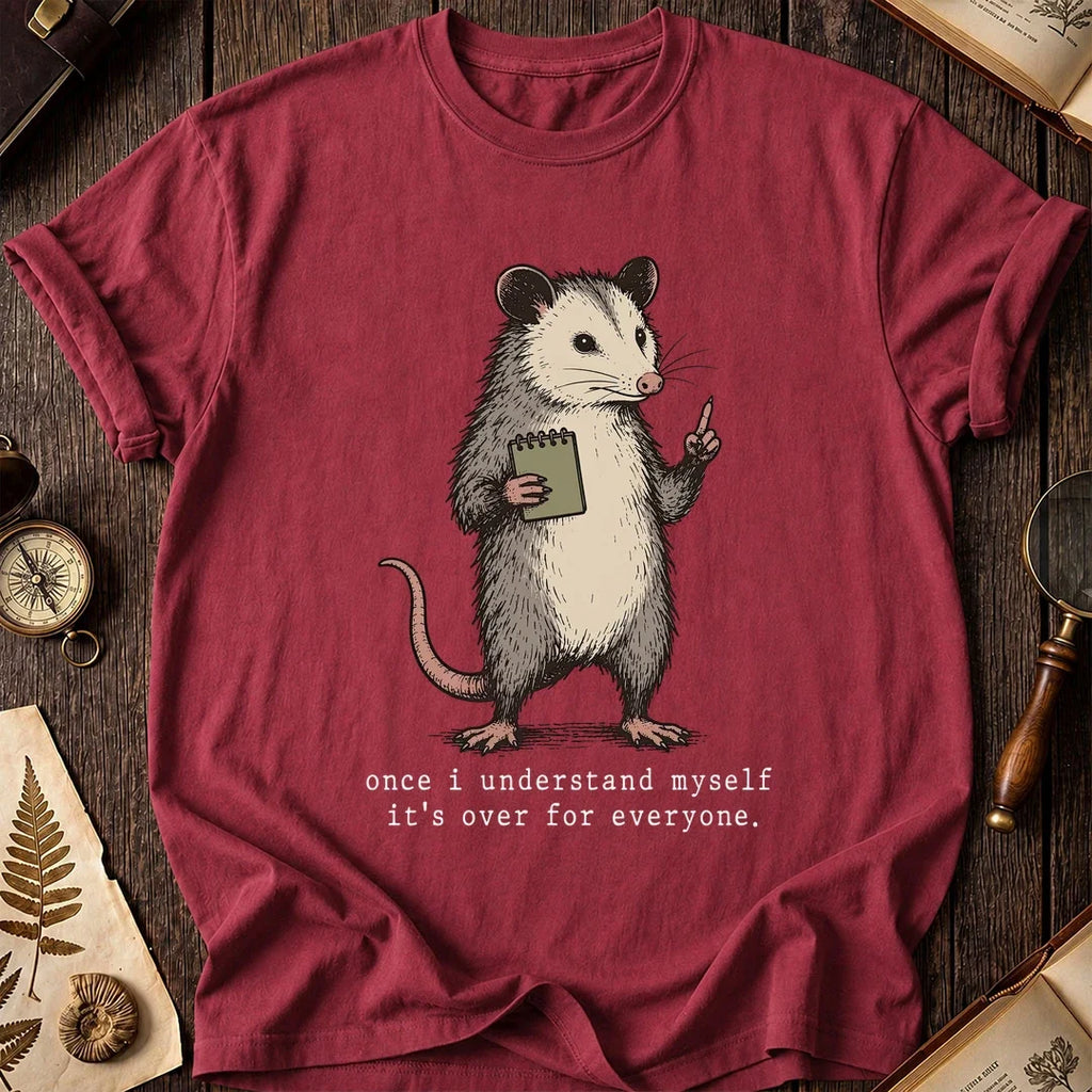 Self Aware Possum T-Shirt product image 5