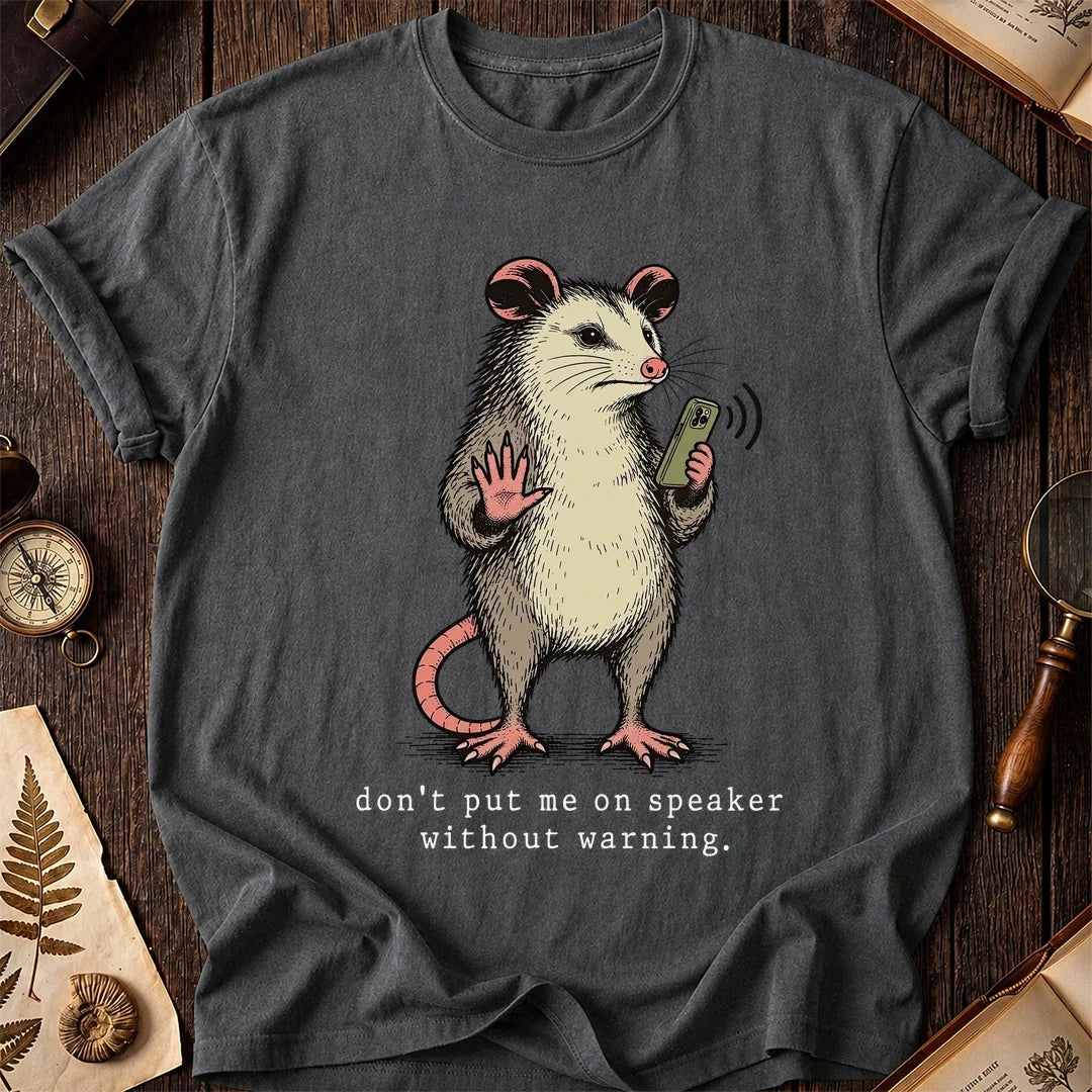 Speakerphone Possum T-Shirt product image 6
