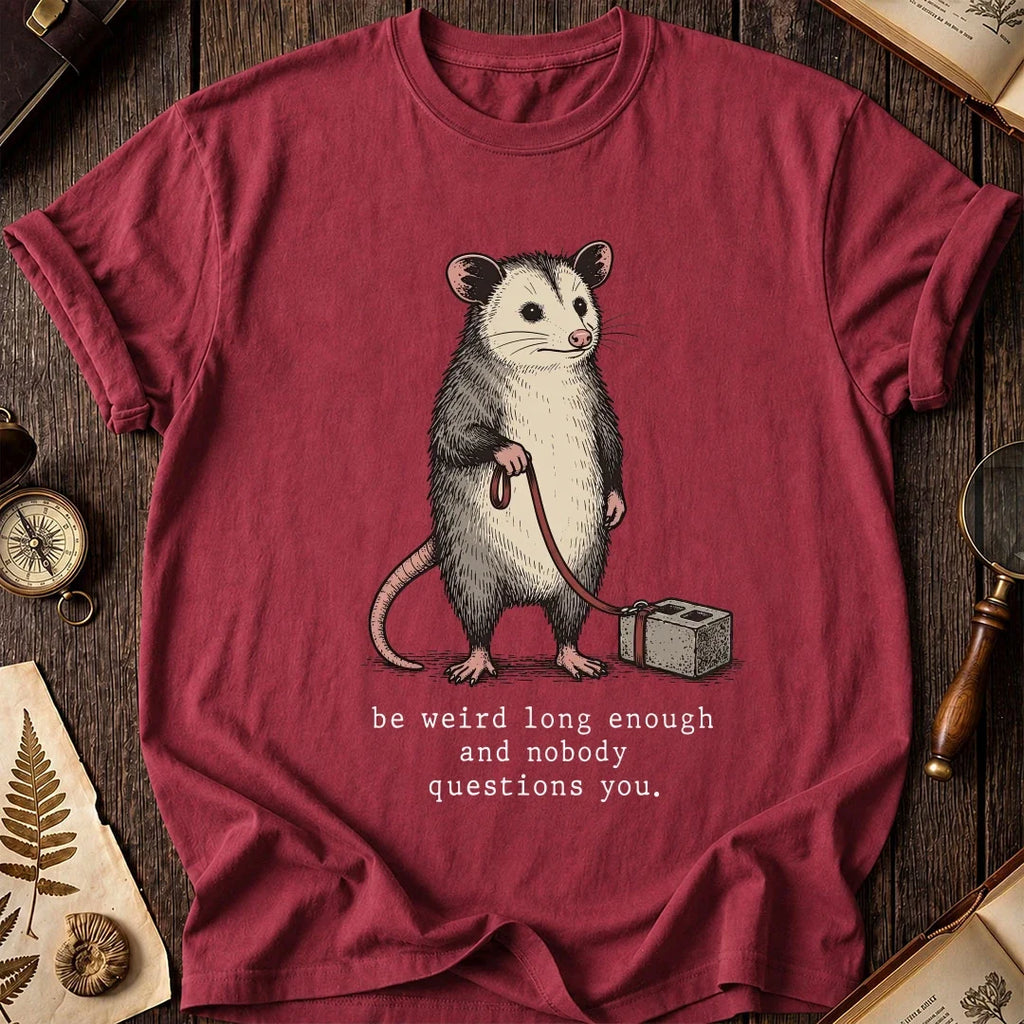 Stay Weird Possum T-Shirt product image 5
