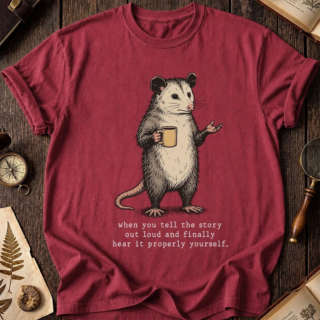 Story Regret Possum T-Shirt product image 5