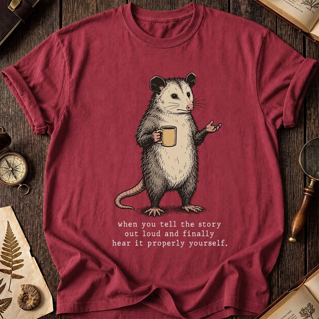 Story Regret Possum T-Shirt product image 5