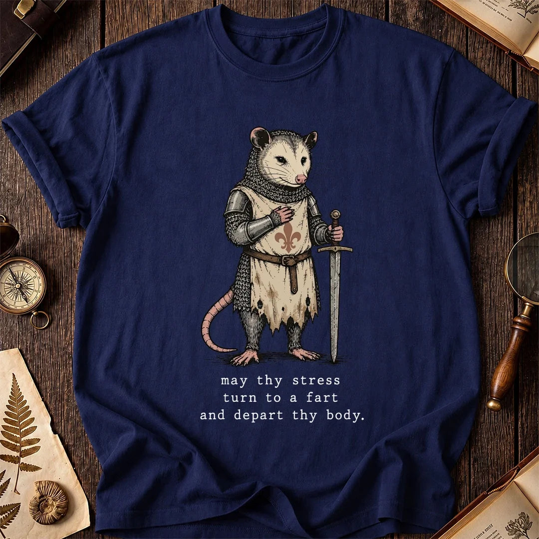 Stress Fart Possum T-Shirt product image 7