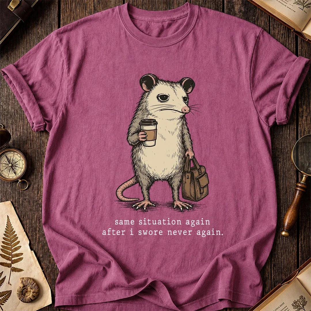 Swore Never Possum T-Shirt product image 3