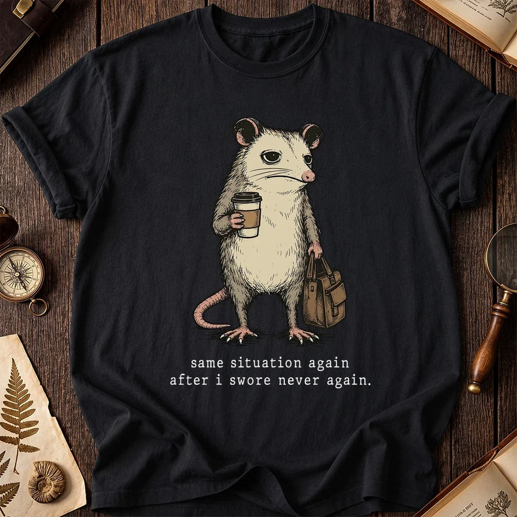 Swore Never Possum T-Shirt product image 2