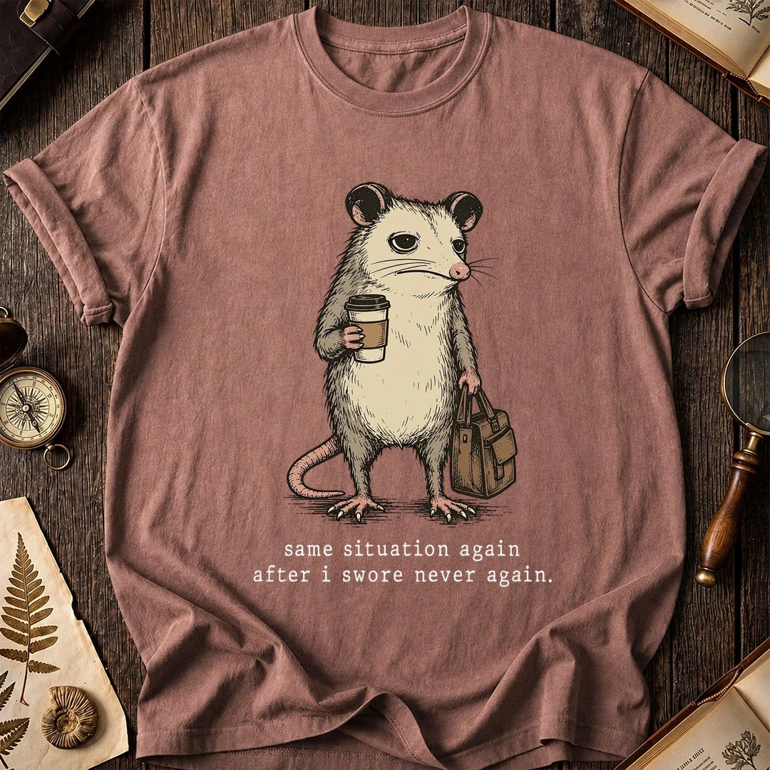 Swore Never Possum T-Shirt product image 8