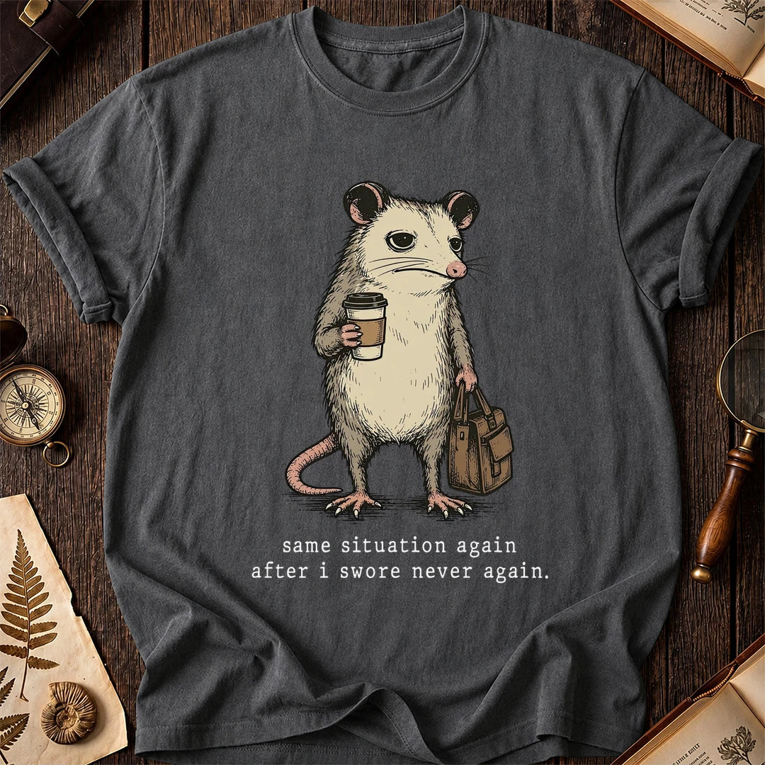 Swore Never Possum T-Shirt product image 6