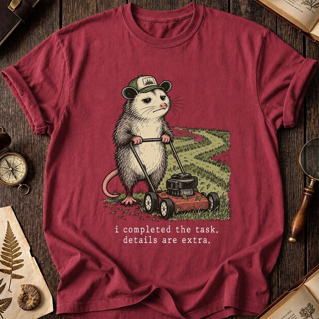 Task Done Possum T-Shirt product image 5
