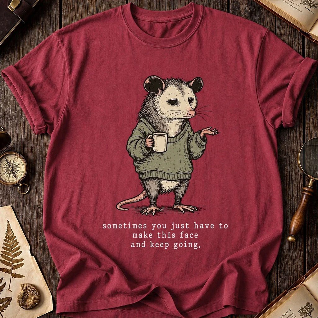 That Face Possum T-Shirt product image 5
