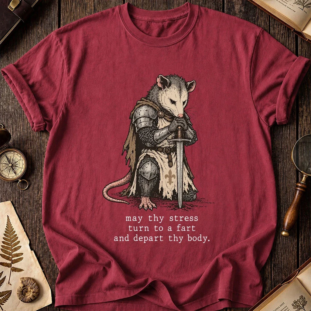 Thy Stress Possum T-Shirt product image 6