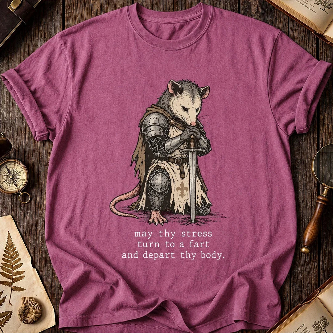 Thy Stress Possum T-Shirt product image 4