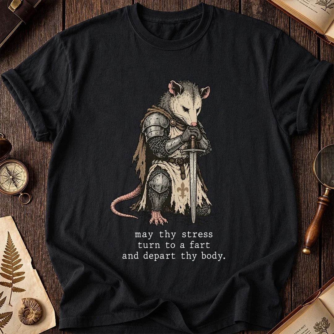 Thy Stress Possum T-Shirt product image 3