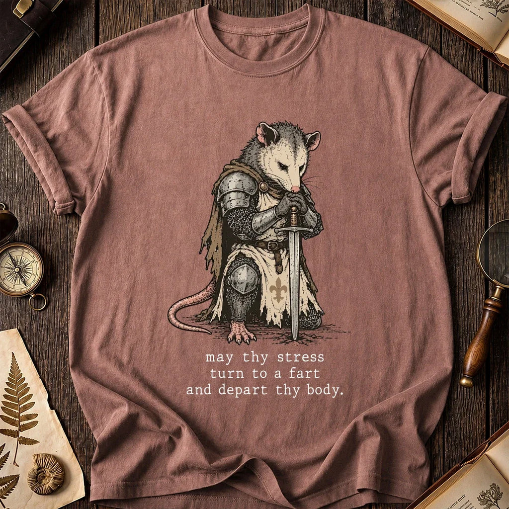 Thy Stress Possum T-Shirt product image 8