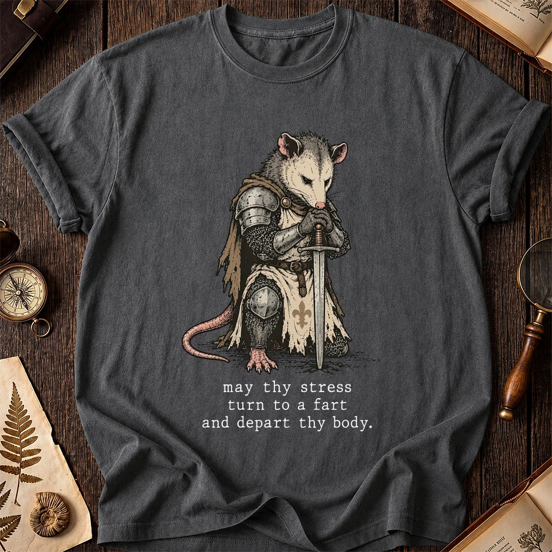 Thy Stress Possum T-Shirt product image 7