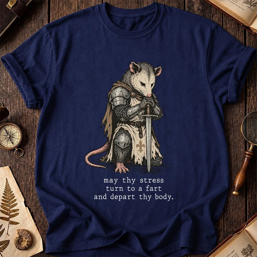 Thy Stress Possum T-Shirt product image 1