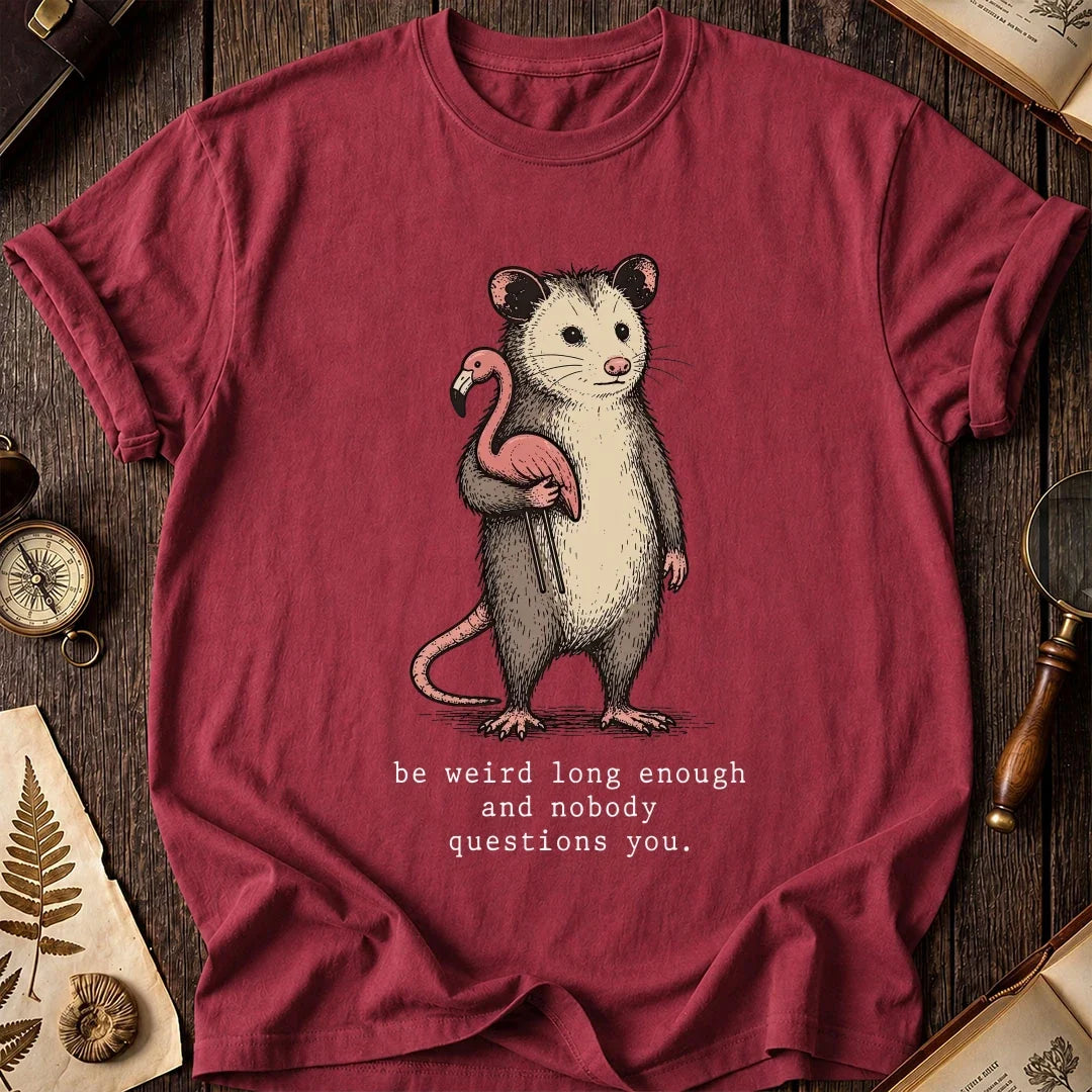 Weird Enough Possum T-Shirt product image 5