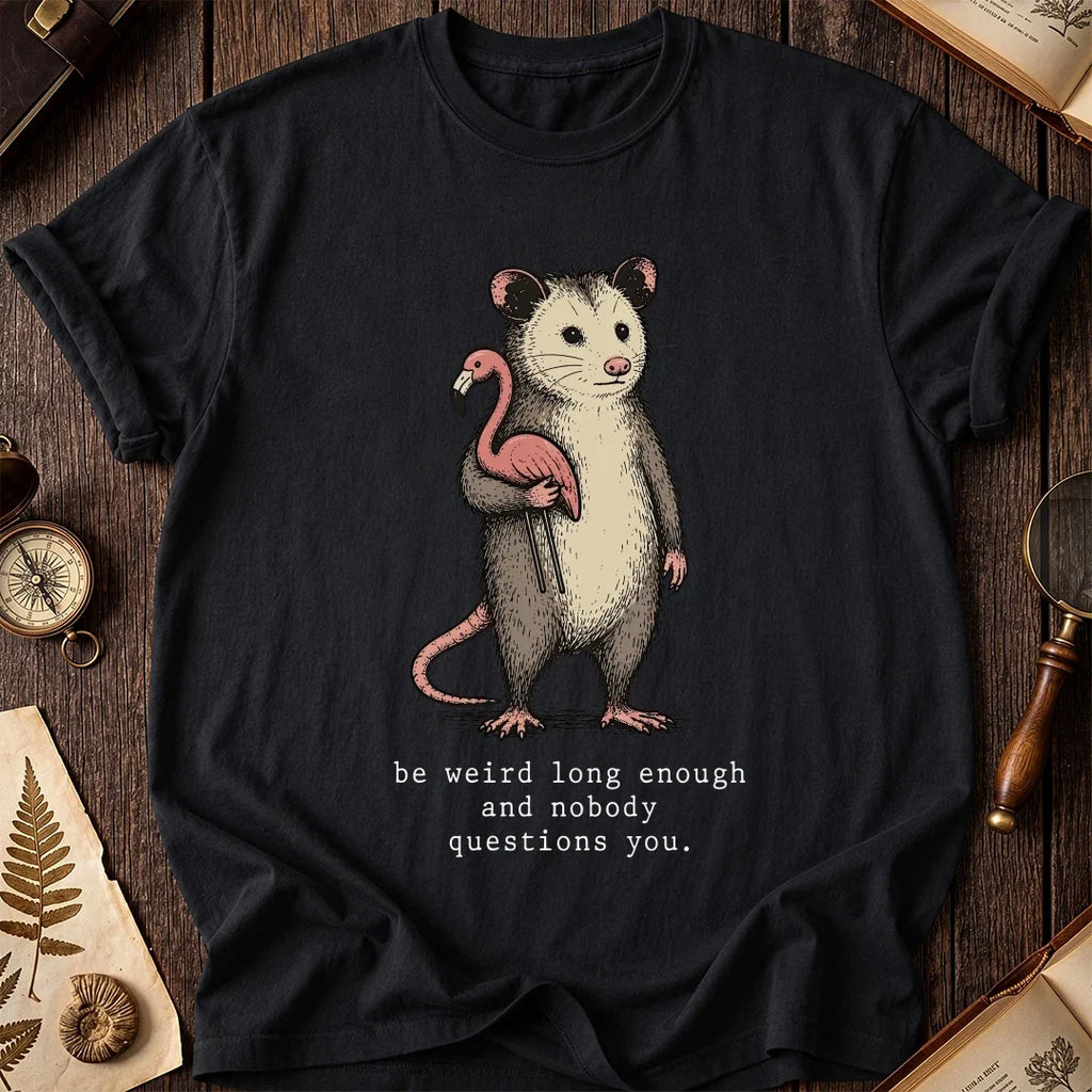 Weird Enough Possum T-Shirt product image 3