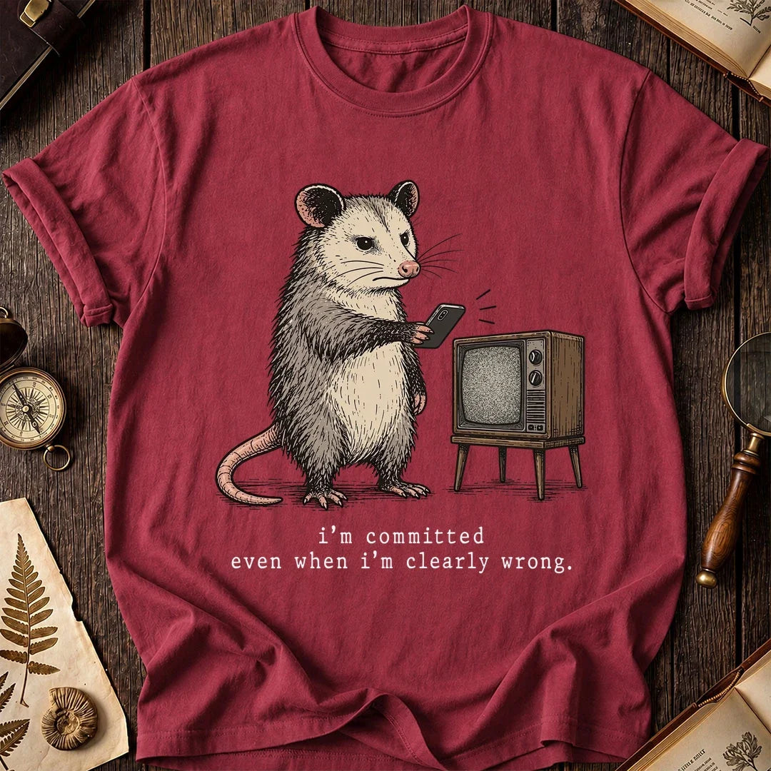 Wrong Anyway Possum T-Shirt product image 5