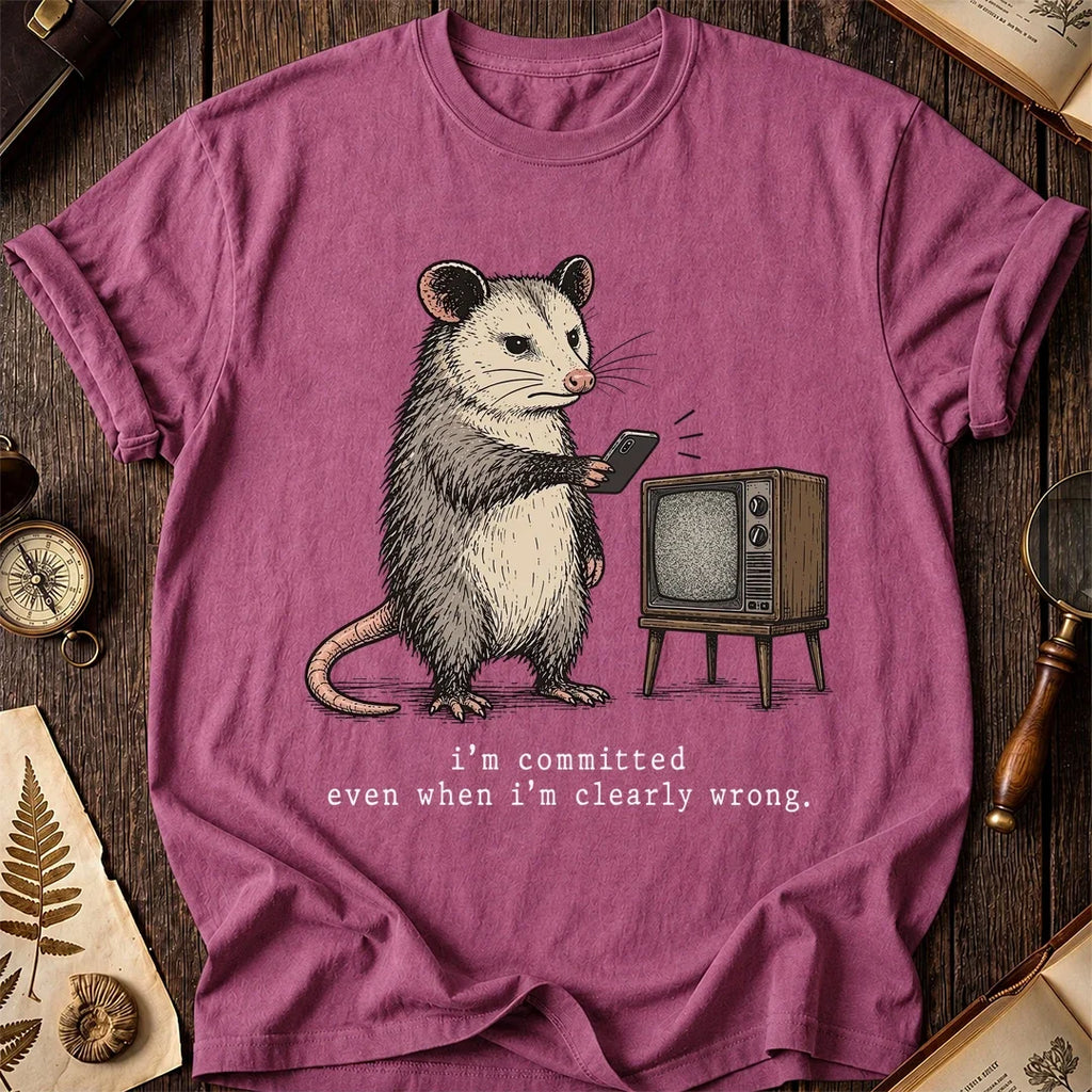 Wrong Anyway Possum T-Shirt product image 3