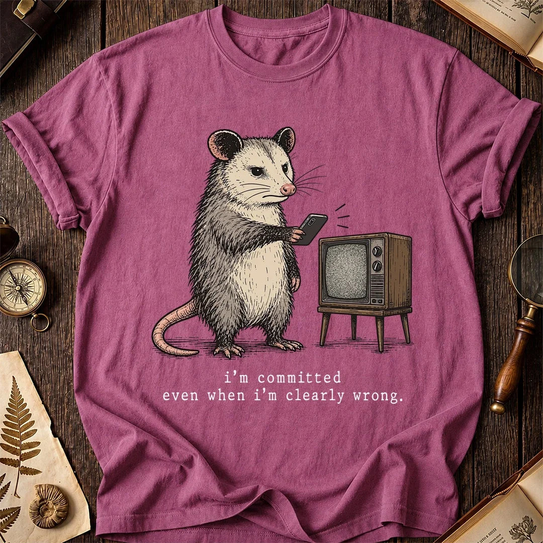 Wrong Anyway Possum T-Shirt product image 3