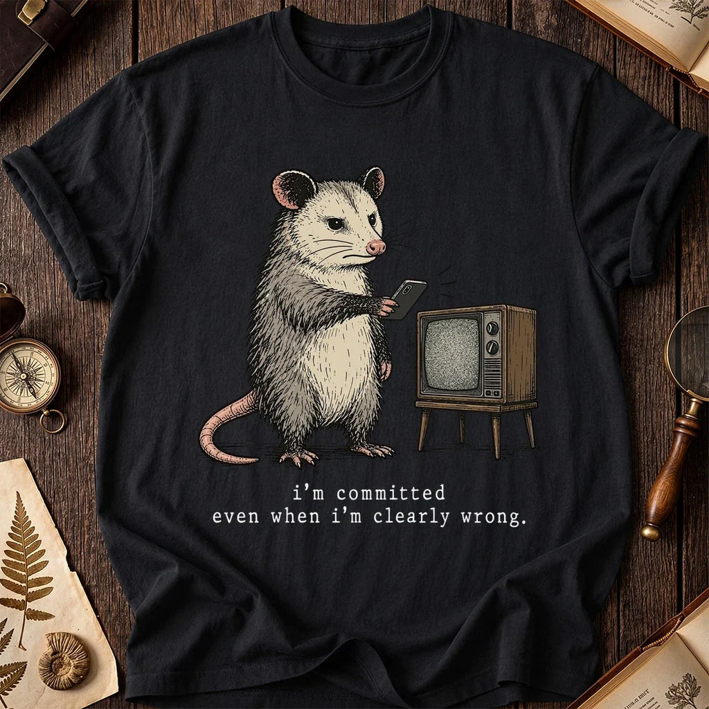 Wrong Anyway Possum T-Shirt product image 2
