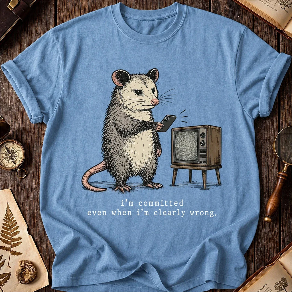 Wrong Anyway Possum T-Shirt product image 4