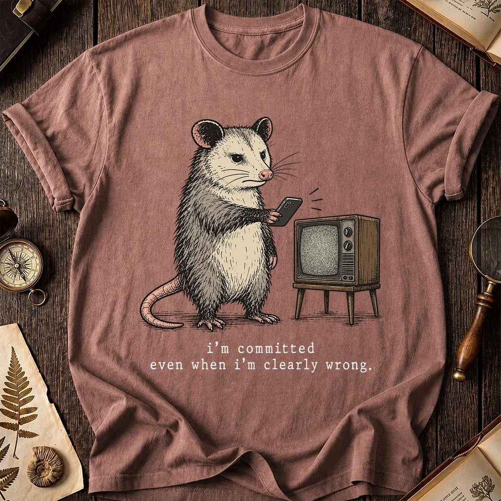 Wrong Anyway Possum T-Shirt product image 8