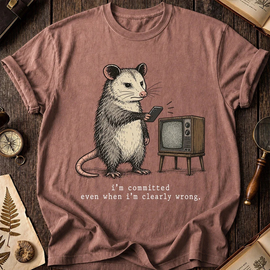 Wrong Anyway Possum T-Shirt product image 8