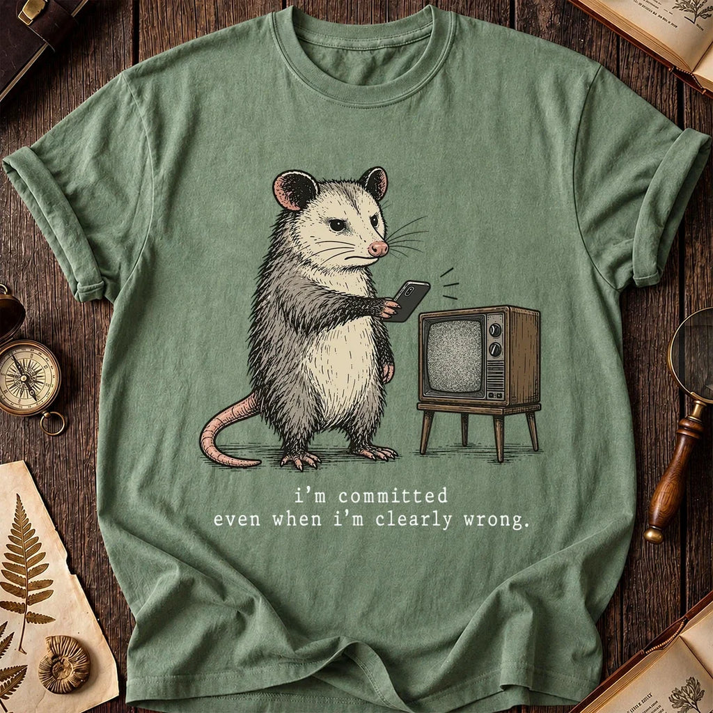 Wrong Anyway Possum T-Shirt product image 1