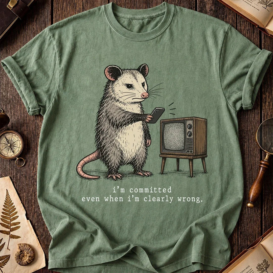 Wrong Anyway Possum T-Shirt product image 1