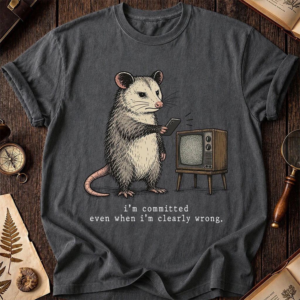 Wrong Anyway Possum T-Shirt product image 6