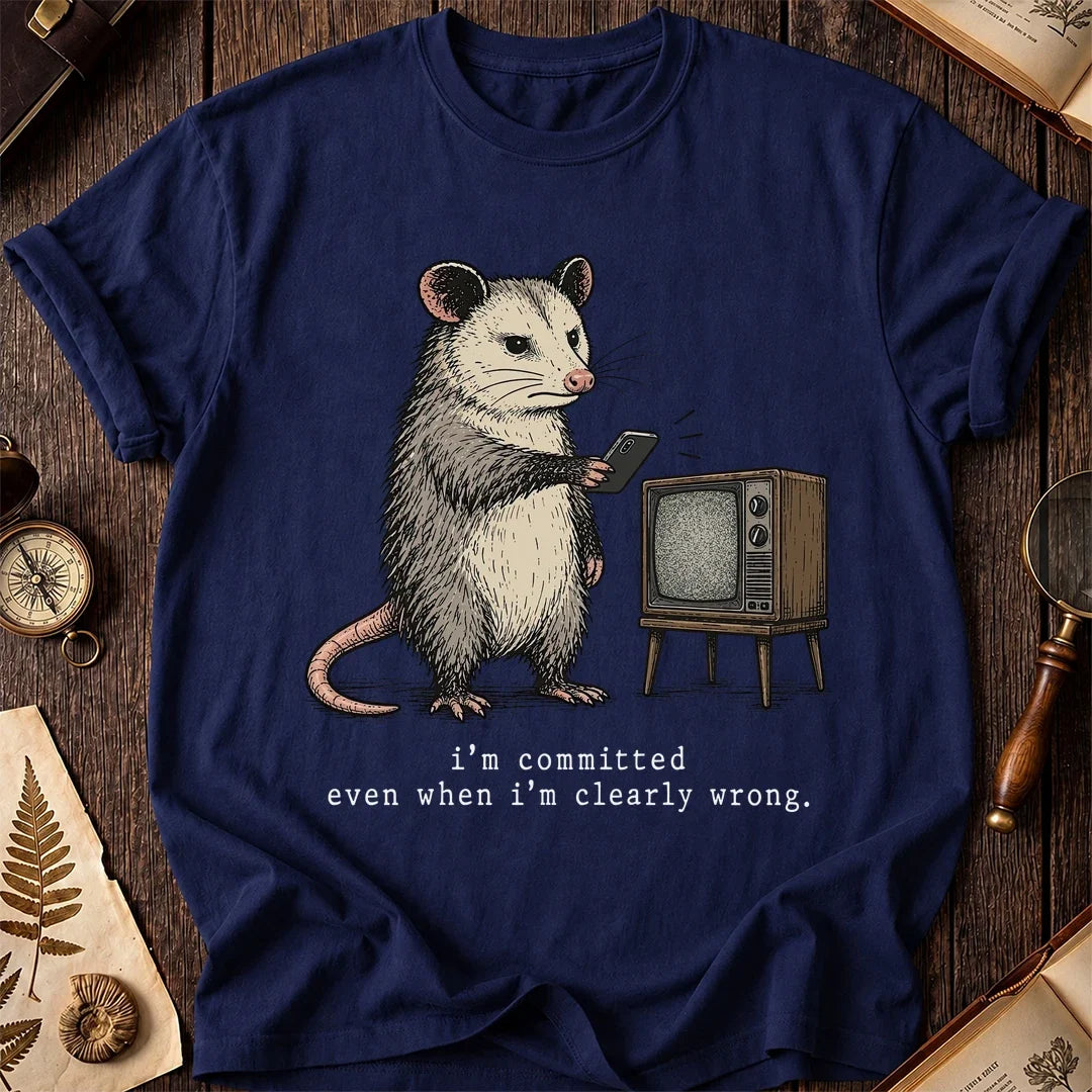 Wrong Anyway Possum T-Shirt product image 7