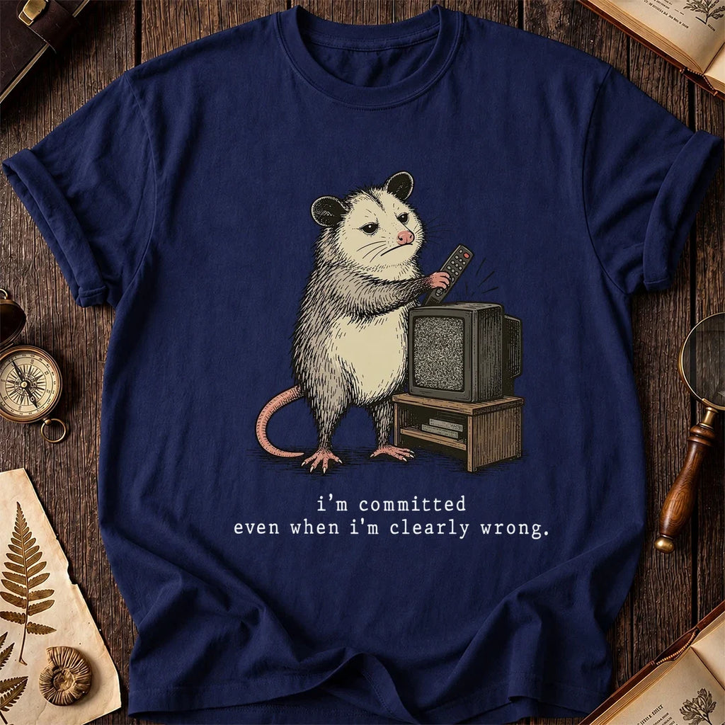 Wrong Remote Possum T-Shirt product image 7